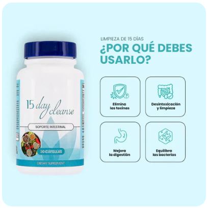 Detox - Limpieza de 15 Días - Extractos naturales🍃