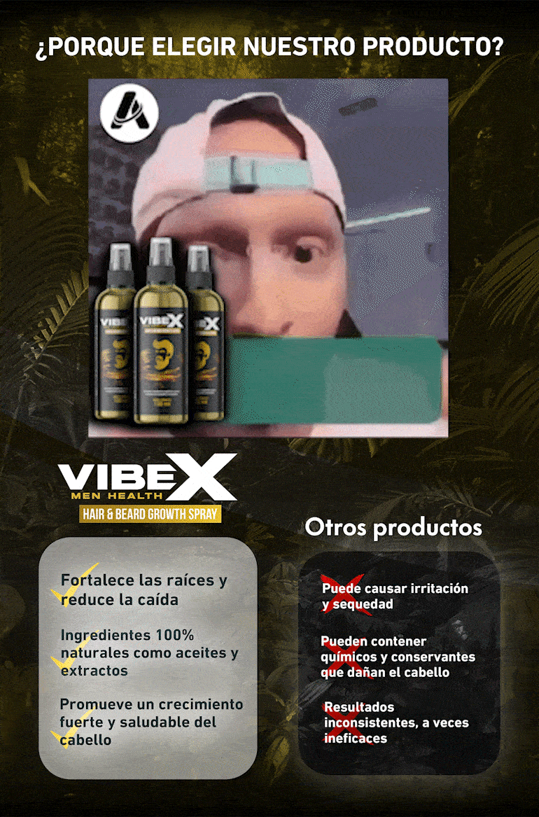 ELHOE crecimiento capilar barba y cabello